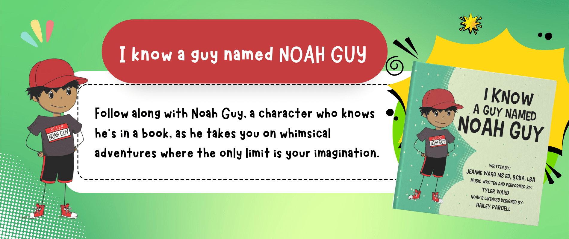 I know a guy named Noah GUy childrens picture book series (2)